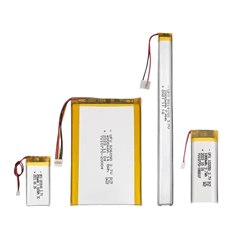 Li-ion batteries in various sizes